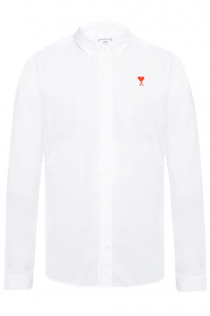 Logo-embroidered shirt, zdjęcie 1 Logo-embroidered shirt od Ami Alexandre Mattiussi